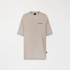 NAPBRAND T-SHIRT OVERSIZED MEN BEIGE - Monastery | Tienda Oficial Colombia