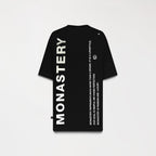 NAPBRAND T-SHIRT OVERSIZED MEN BLACK - Monastery | Tienda Oficial Colombia