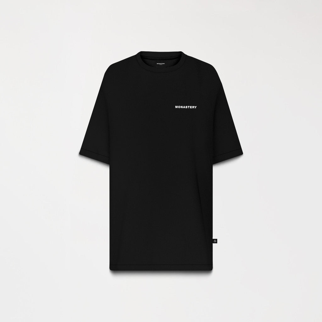 NAPBRAND T-SHIRT OVERSIZED MEN BLACK - Monastery | Tienda Oficial Colombia