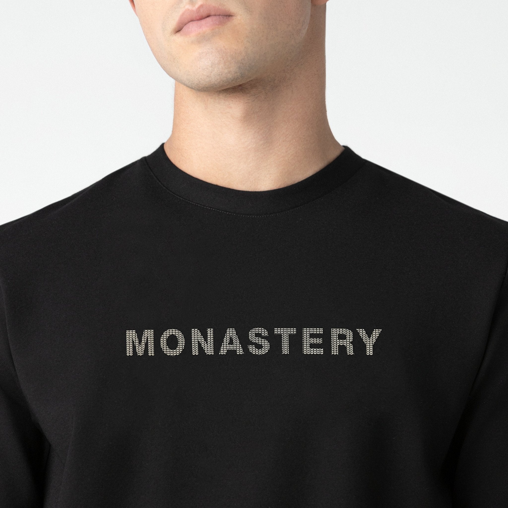NAPEXTURE T-SHIRT MEN BLACK - Monastery | Tienda Oficial Colombia
