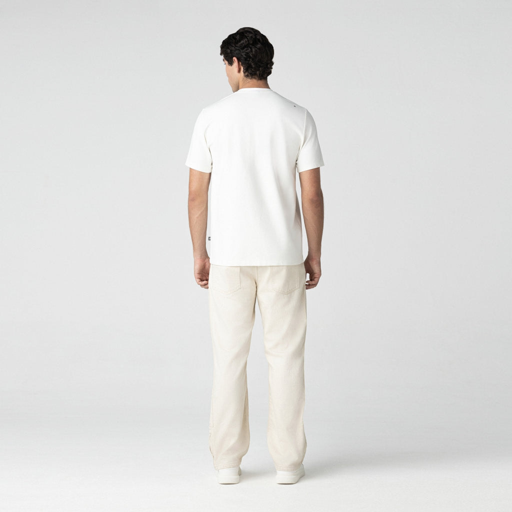 NAPEXTURE T-SHIRT MEN WHITE - Monastery | Tienda Oficial Colombia