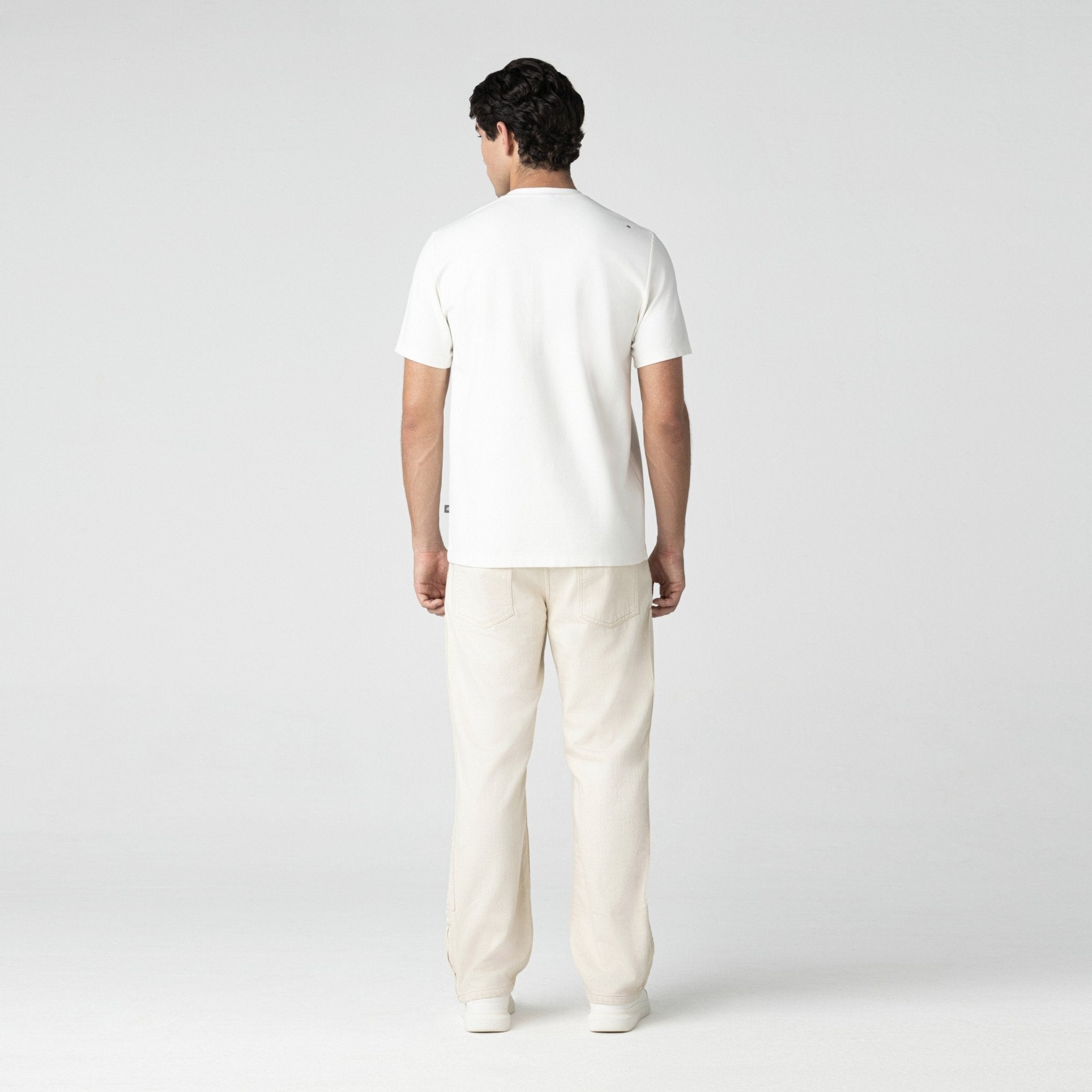 NAPEXTURE T-SHIRT MEN WHITE - Monastery | Tienda Oficial Colombia