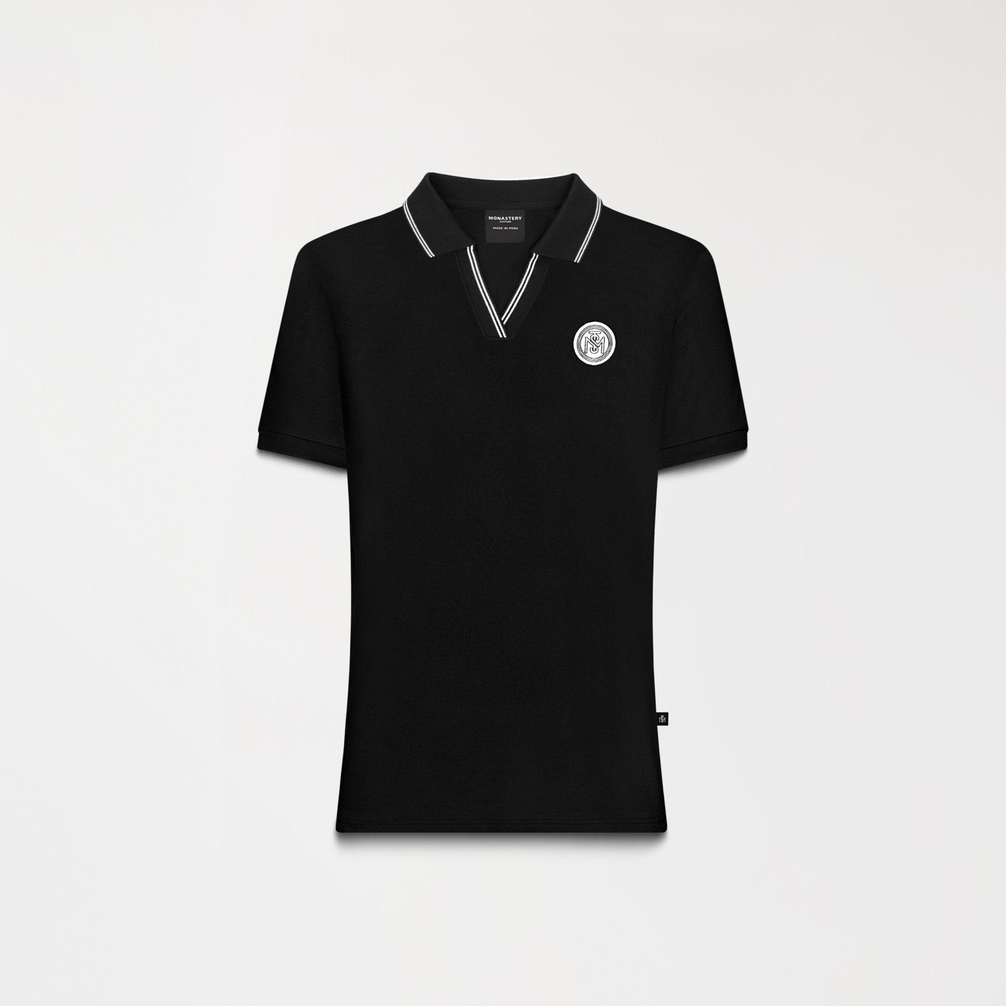 NARA POLO WOMEN BLACK - Monastery | Tienda Oficial Colombia