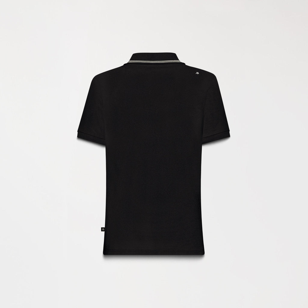 NARA POLO WOMEN BLACK - Monastery | Tienda Oficial Colombia