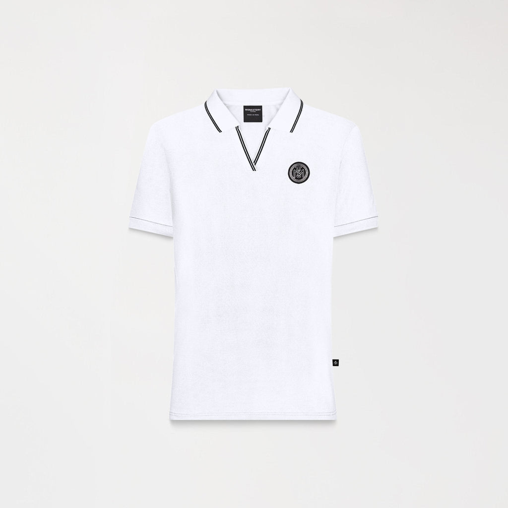 NARA POLO WOMEN WHITE - Monastery | Tienda Oficial Colombia