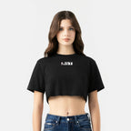 NASHI CROP TOP WOMEN BLACK - Monastery | Tienda Oficial Colombia