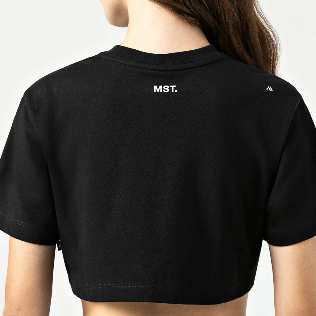 NASHI CROP TOP WOMEN BLACK - Monastery | Tienda Oficial Colombia