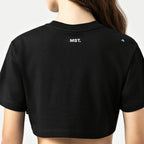 NASHI CROP TOP WOMEN BLACK - Monastery | Tienda Oficial Colombia
