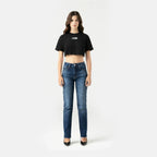 NASHI CROP TOP WOMEN BLACK - Monastery | Tienda Oficial Colombia