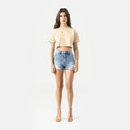 NASHI CROP TOP WOMEN IRISH CREAM - Monastery | Tienda Oficial Colombia