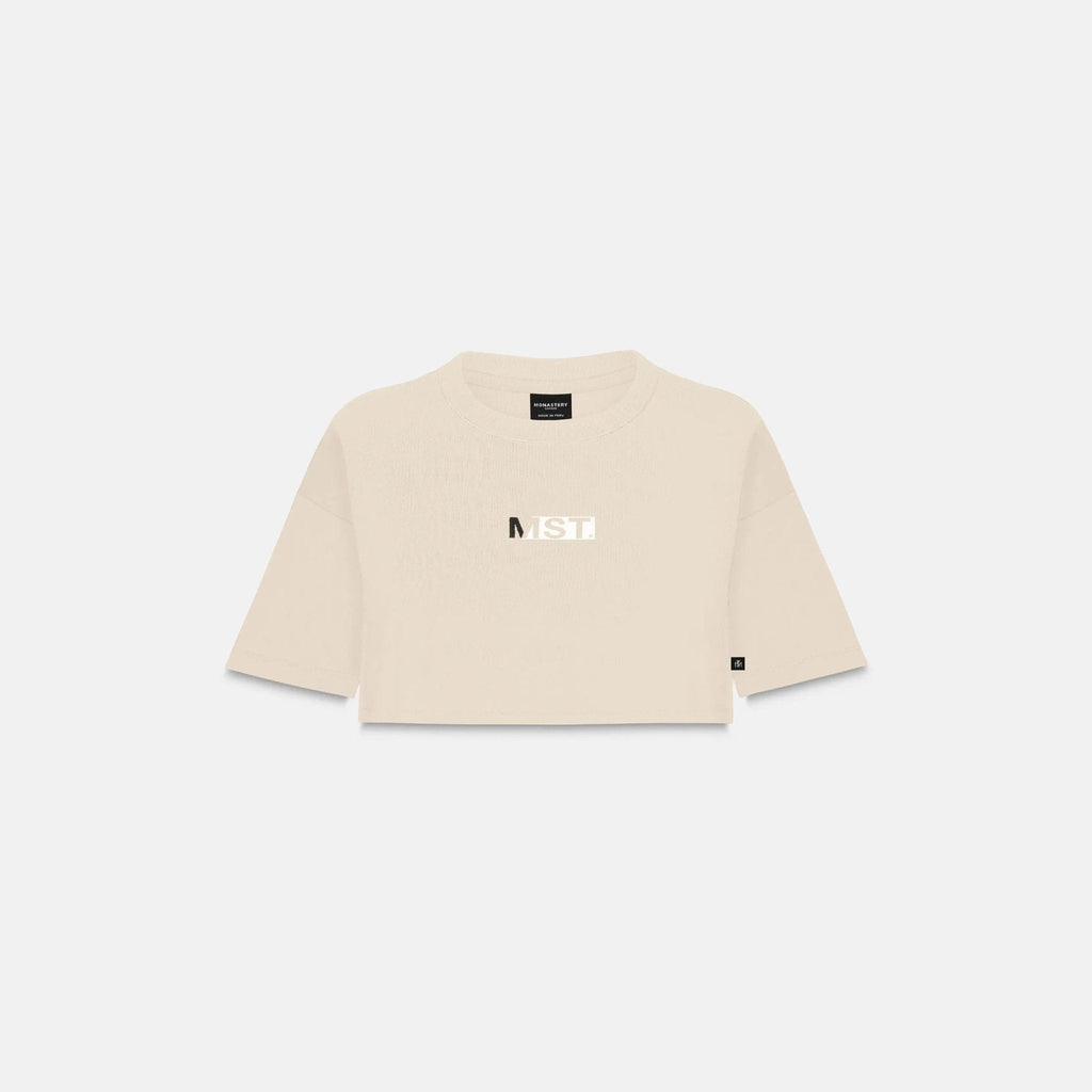 NASHI CROP TOP WOMEN IRISH CREAM - Monastery | Tienda Oficial Colombia