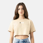 NASHI CROP TOP WOMEN IRISH CREAM - Monastery | Tienda Oficial Colombia