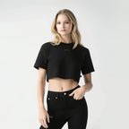 NATASHA CROP TOP WOMEN BLACK - Monastery | Tienda Oficial Colombia