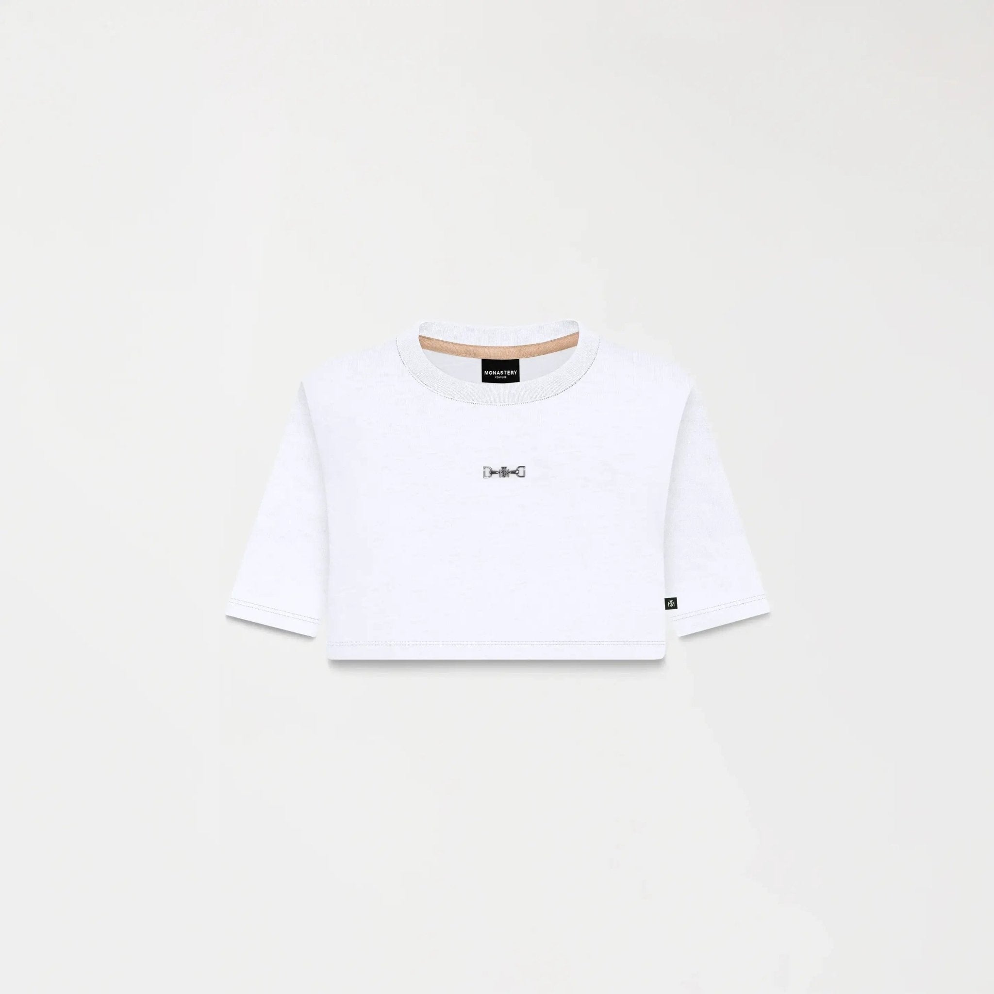 NATASHA CROP TOP WOMEN WHITE - Monastery | Tienda Oficial Colombia