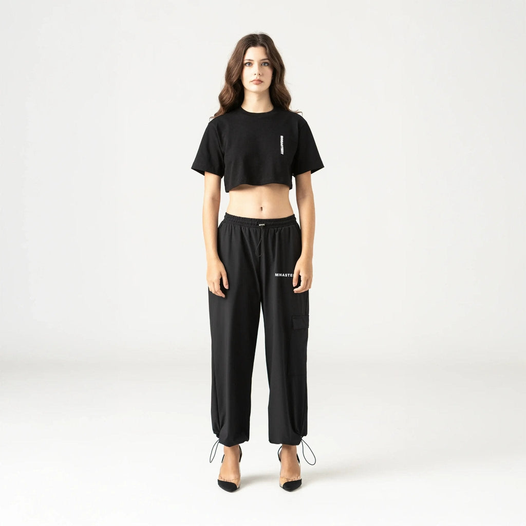 NEKANE CROP TOP WOMEN BLACK - Monastery | Tienda Oficial Colombia