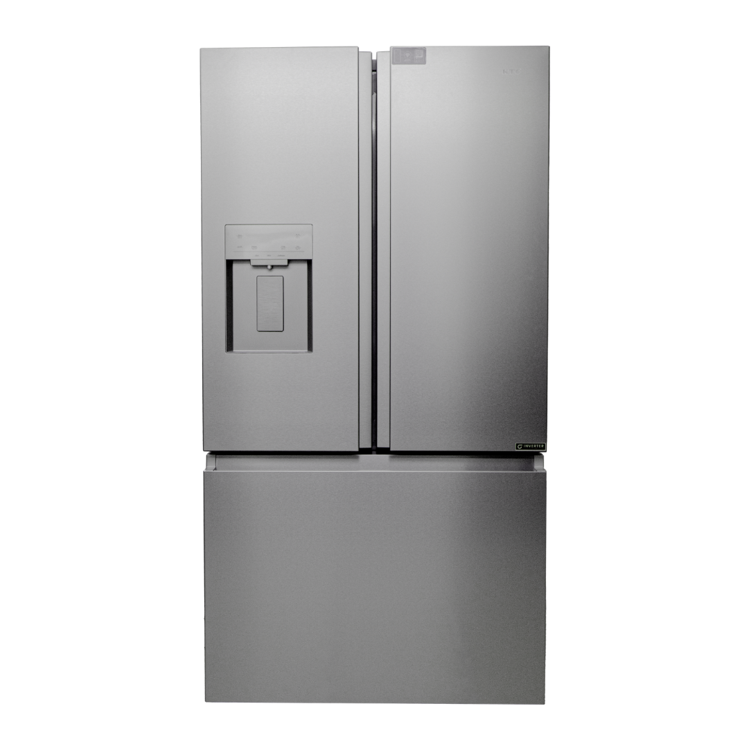 NEVERA KTC BCD630 224FT PUERTA FRANCESA CON DISPENSADOR DE AGUA  ICE MAKER