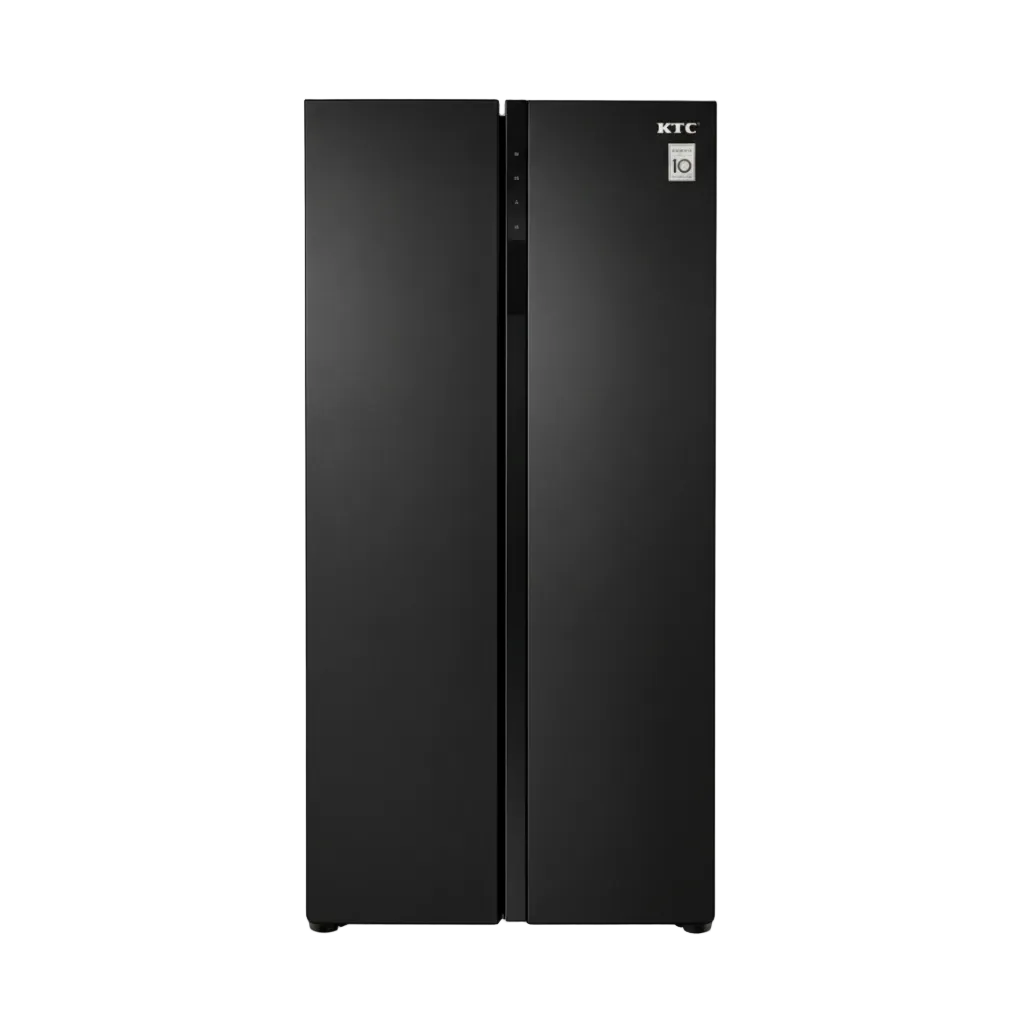 NEVERA KTC ESSENZA BCD456W SIDE BY SIDE 58FT STEEL VCM DOOR BLACKSILVER INVERTER