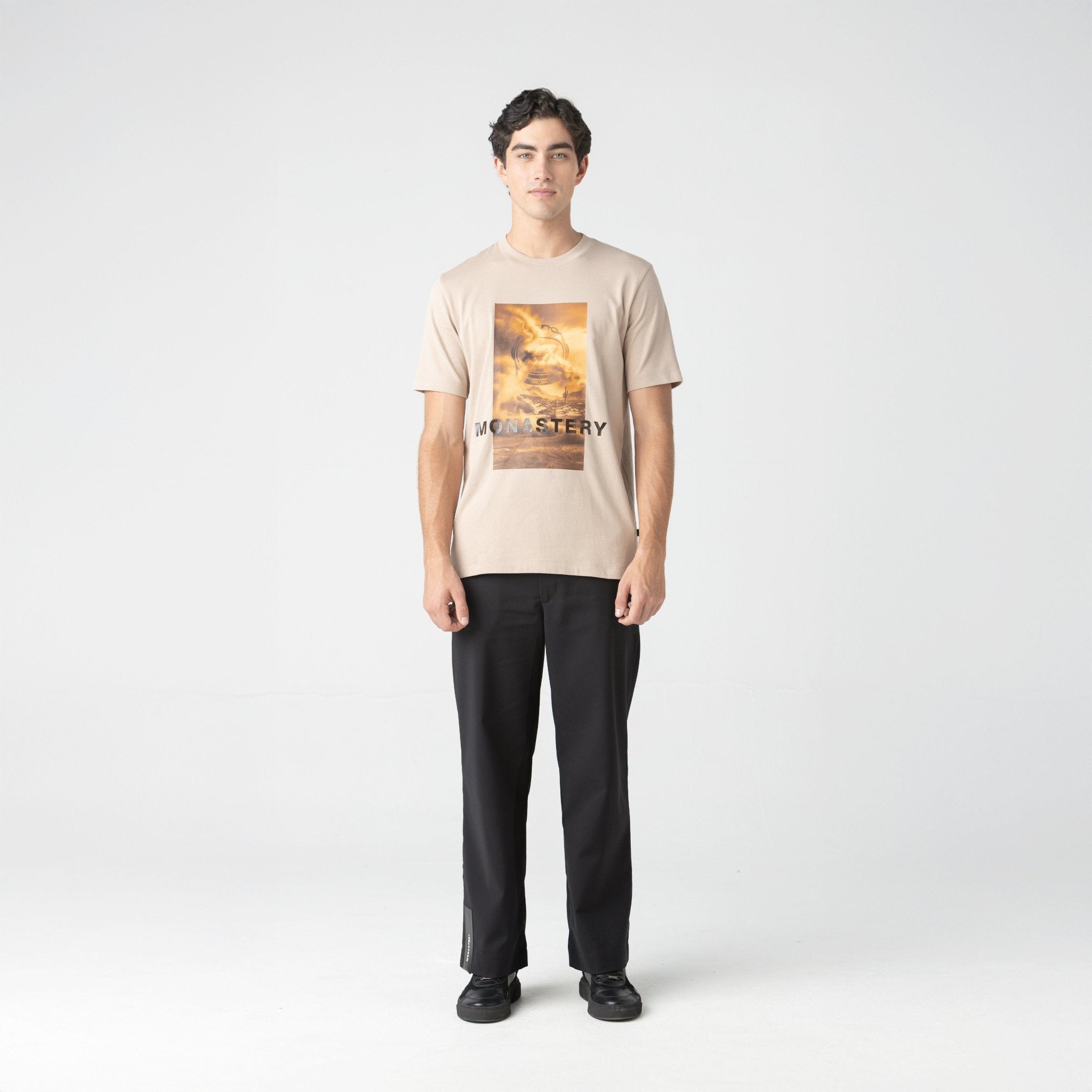 NEXXUS T - SHIRT MEN BROWN - Monastery | Tienda Oficial Colombia