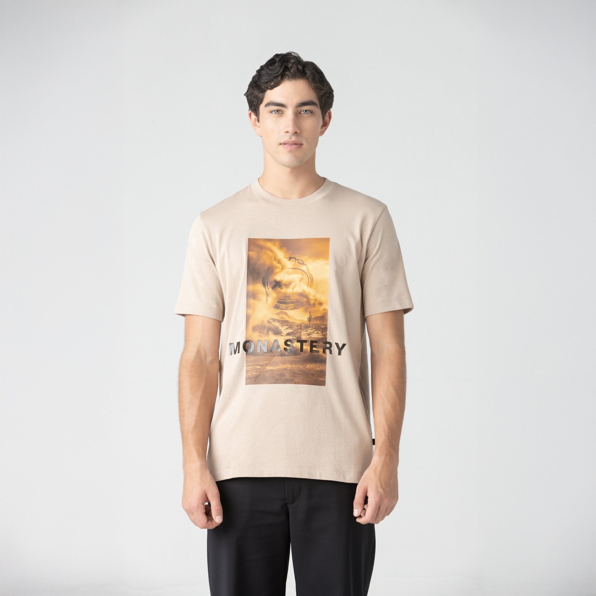 NEXXUS T - SHIRT MEN BROWN - Monastery | Tienda Oficial Colombia