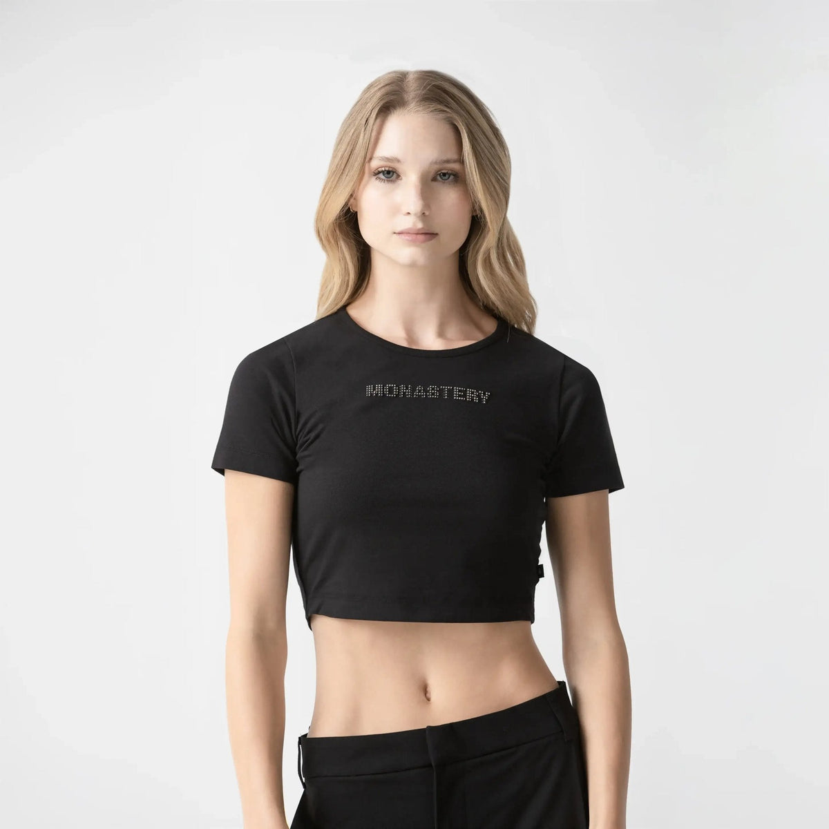 NICOLLE CROP TOP WOMEN BLACK - Monastery | Tienda Oficial Colombia