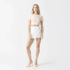 NICOLLE CROP TOP WOMEN CAMEO ROSE - Monastery | Tienda Oficial Colombia