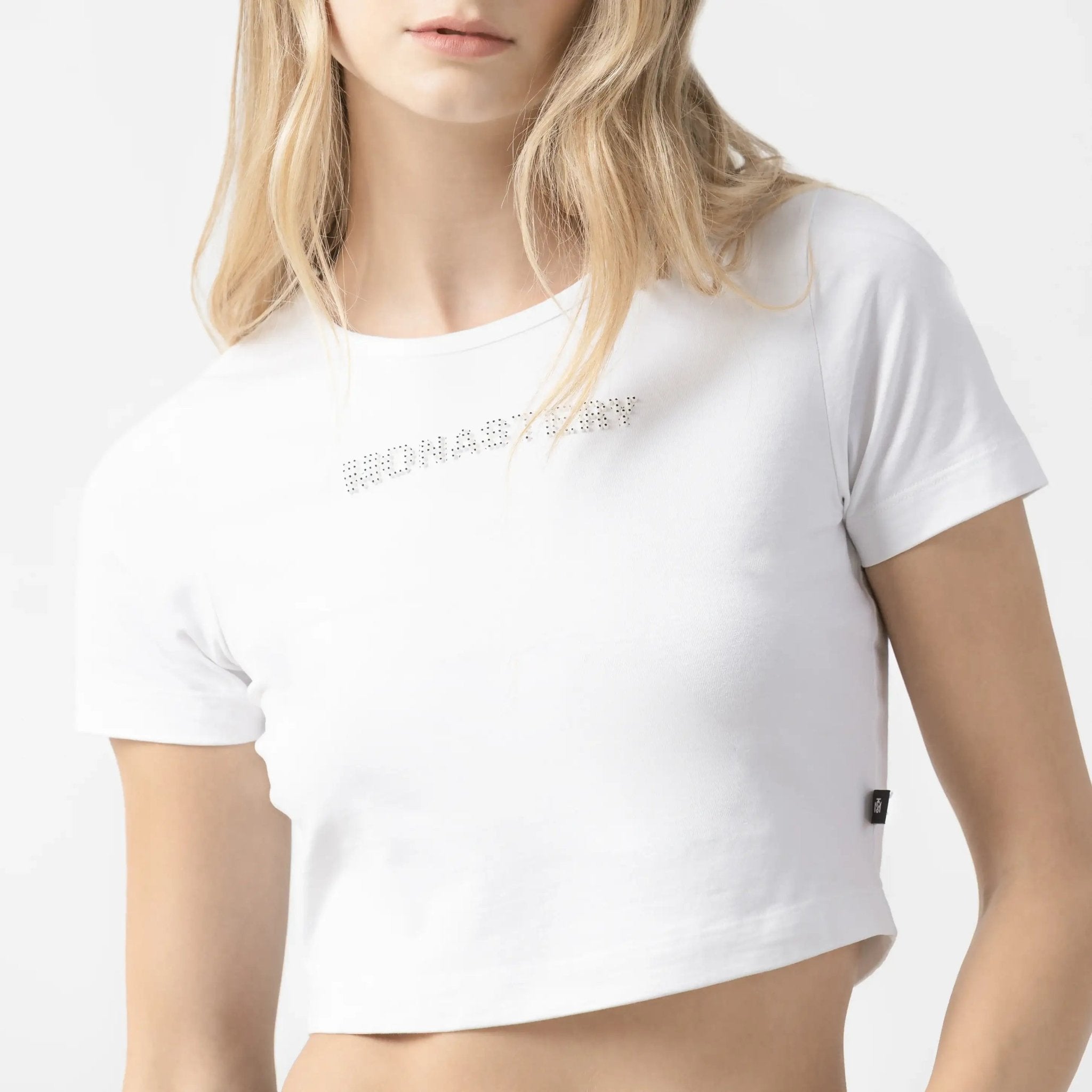 NICOLLE CROP TOP WOMEN WHITE - Monastery | Tienda Oficial Colombia