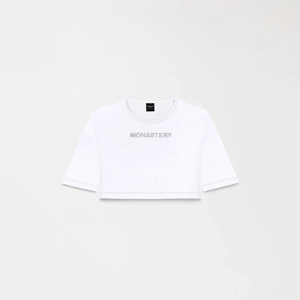 NICOLLE CROP TOP WOMEN WHITE - Monastery | Tienda Oficial Colombia