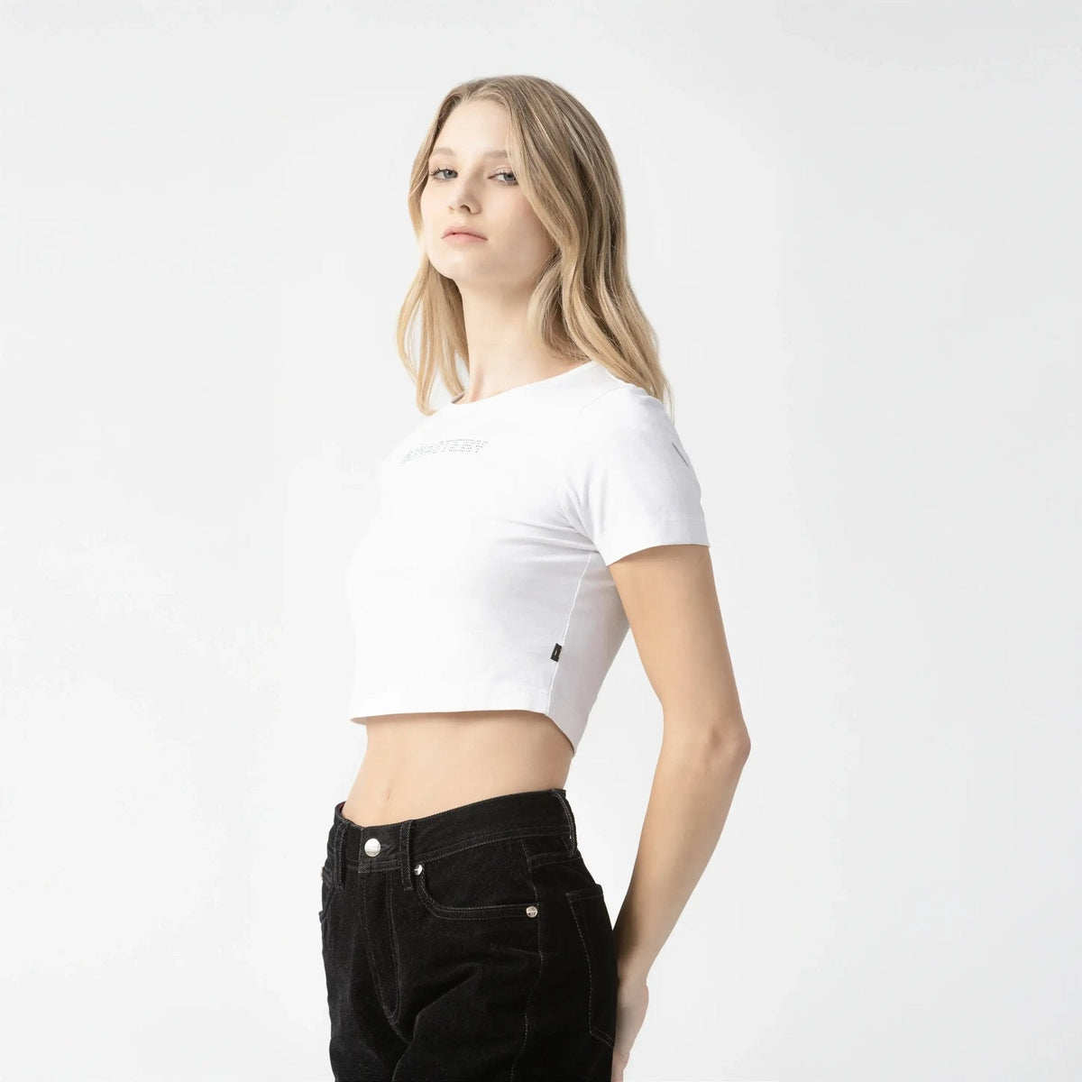 NICOLLE CROP TOP WOMEN WHITE - Monastery | Tienda Oficial Colombia
