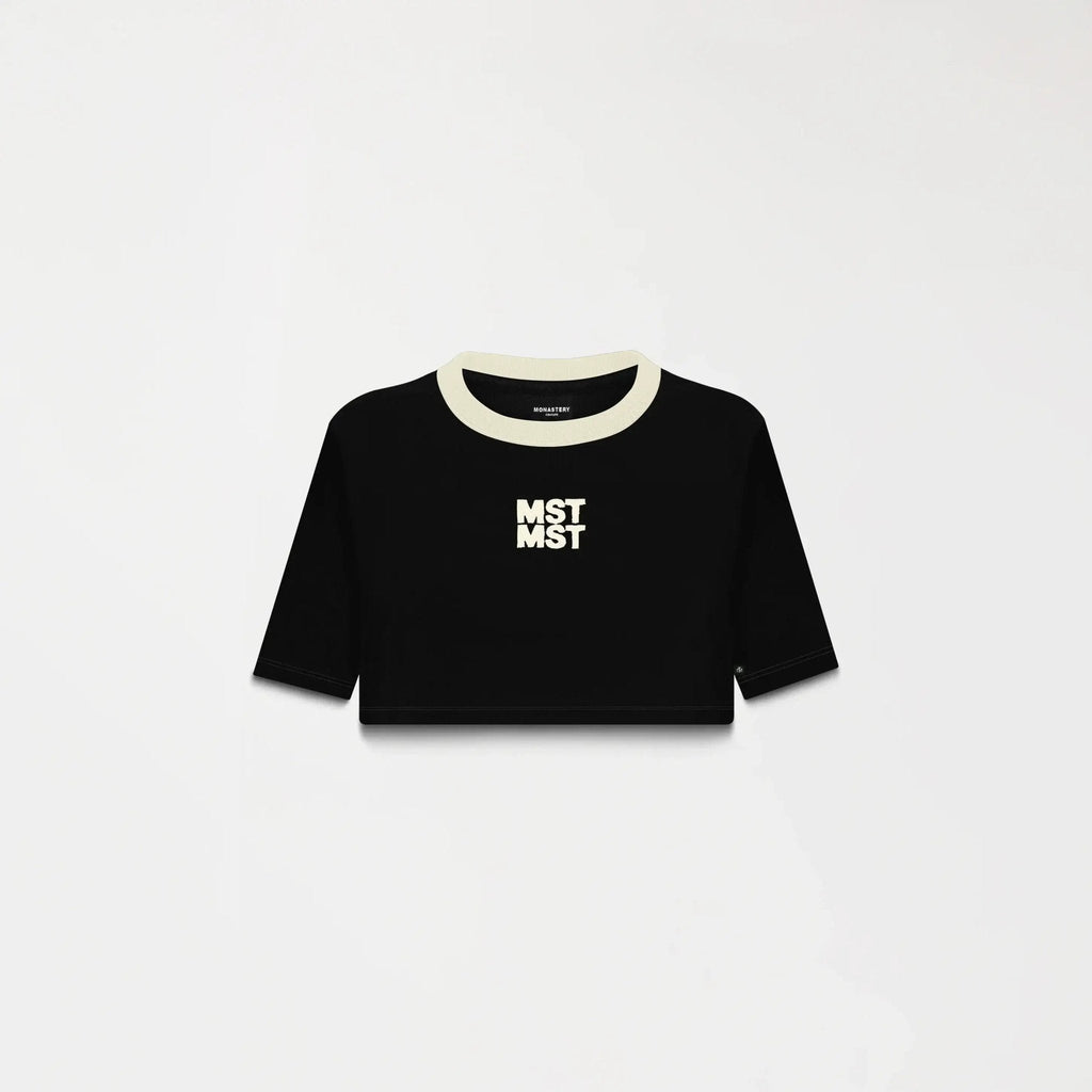 NOORA CROP TOP WOMEN BLACK - Monastery | Tienda Oficial Colombia
