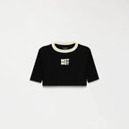 NOORA CROP TOP WOMEN BLACK - Monastery | Tienda Oficial Colombia