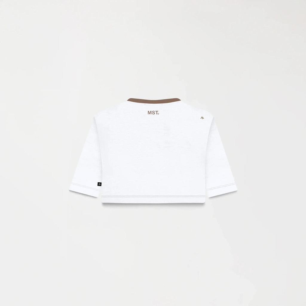 NOORA CROP TOP WOMEN WHITE - Monastery | Tienda Oficial Colombia