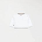 NOORA CROP TOP WOMEN WHITE - Monastery | Tienda Oficial Colombia