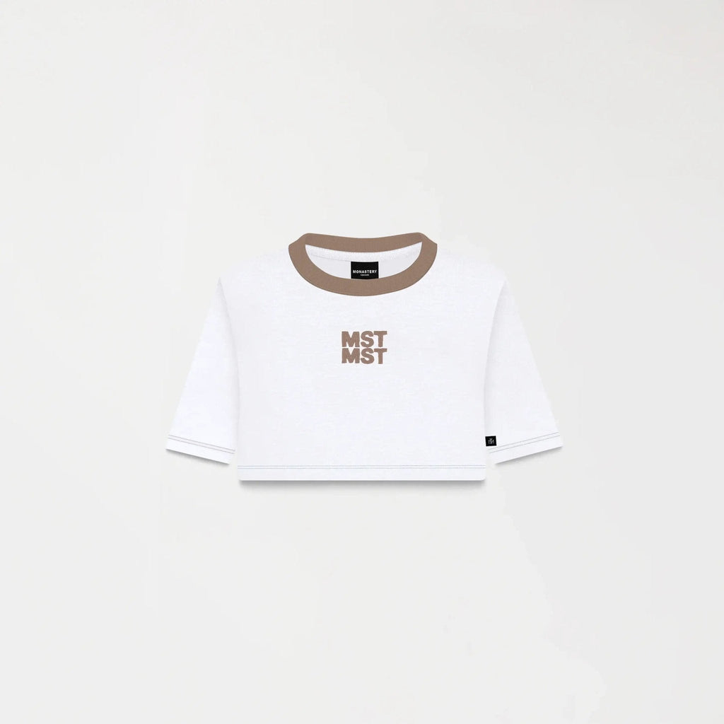 NOORA CROP TOP WOMEN WHITE - Monastery | Tienda Oficial Colombia