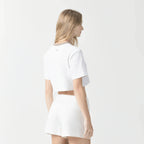 NOORA CROP TOP WOMEN WHITE - Monastery | Tienda Oficial Colombia