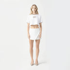 NOORA CROP TOP WOMEN WHITE - Monastery | Tienda Oficial Colombia
