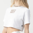 NOORA CROP TOP WOMEN WHITE - Monastery | Tienda Oficial Colombia
