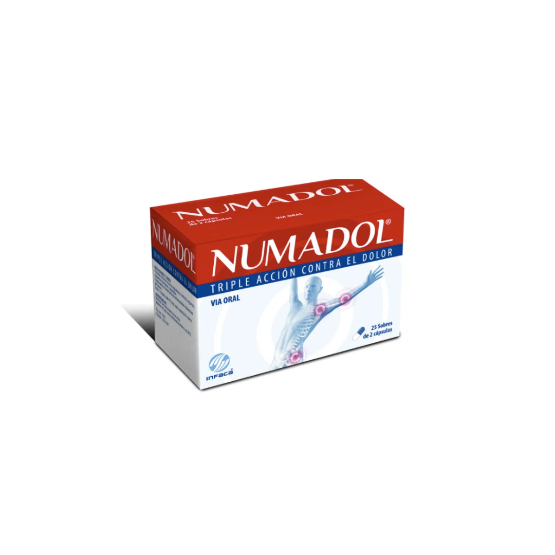 Numadol 75/200/300 mg 10 Capsulas