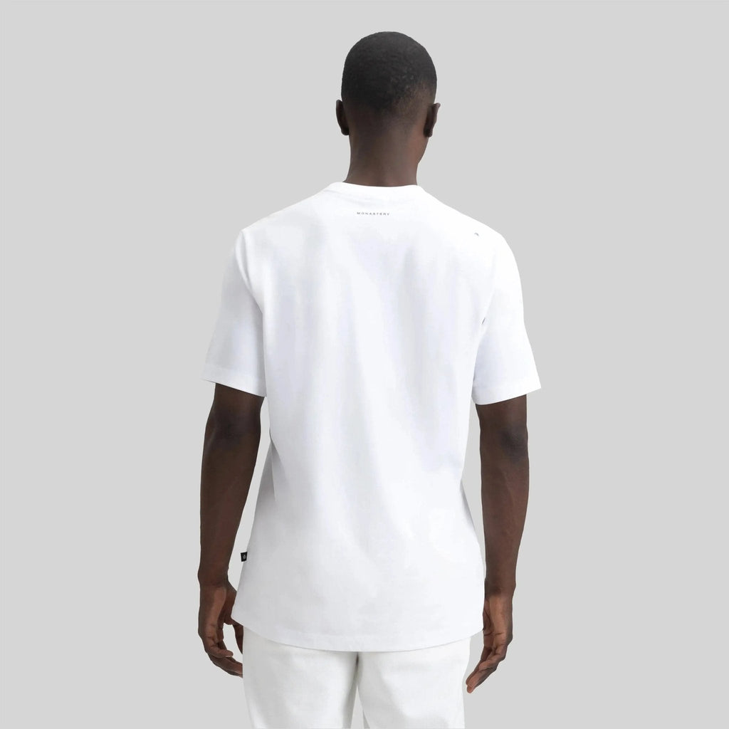 NUVOLARI T-SHIRT WHITE - Monastery | Tienda Oficial Colombia