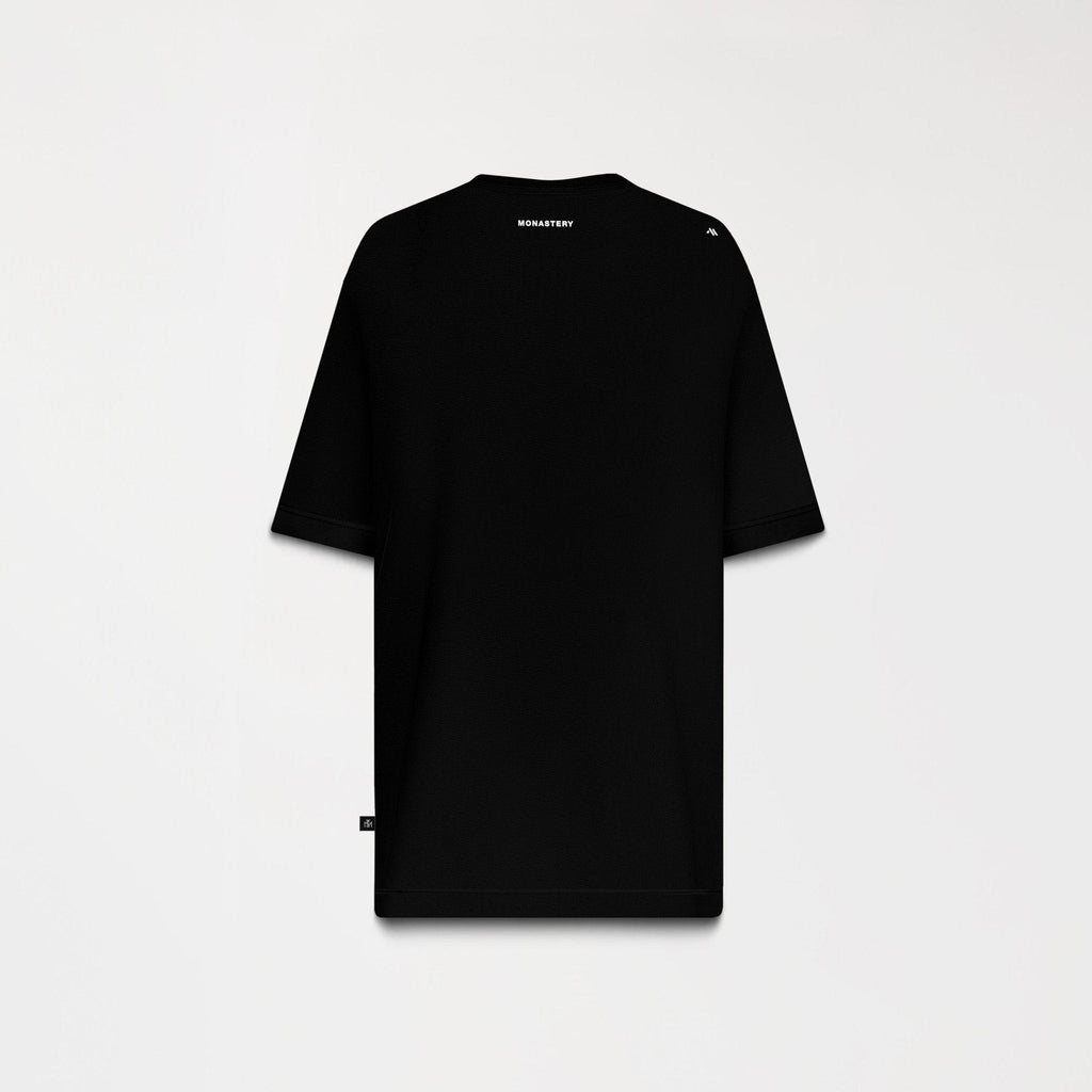 OBSIDIAN T - SHIRT OVERSIZED MEN BLACK - Monastery | Tienda Oficial Colombia