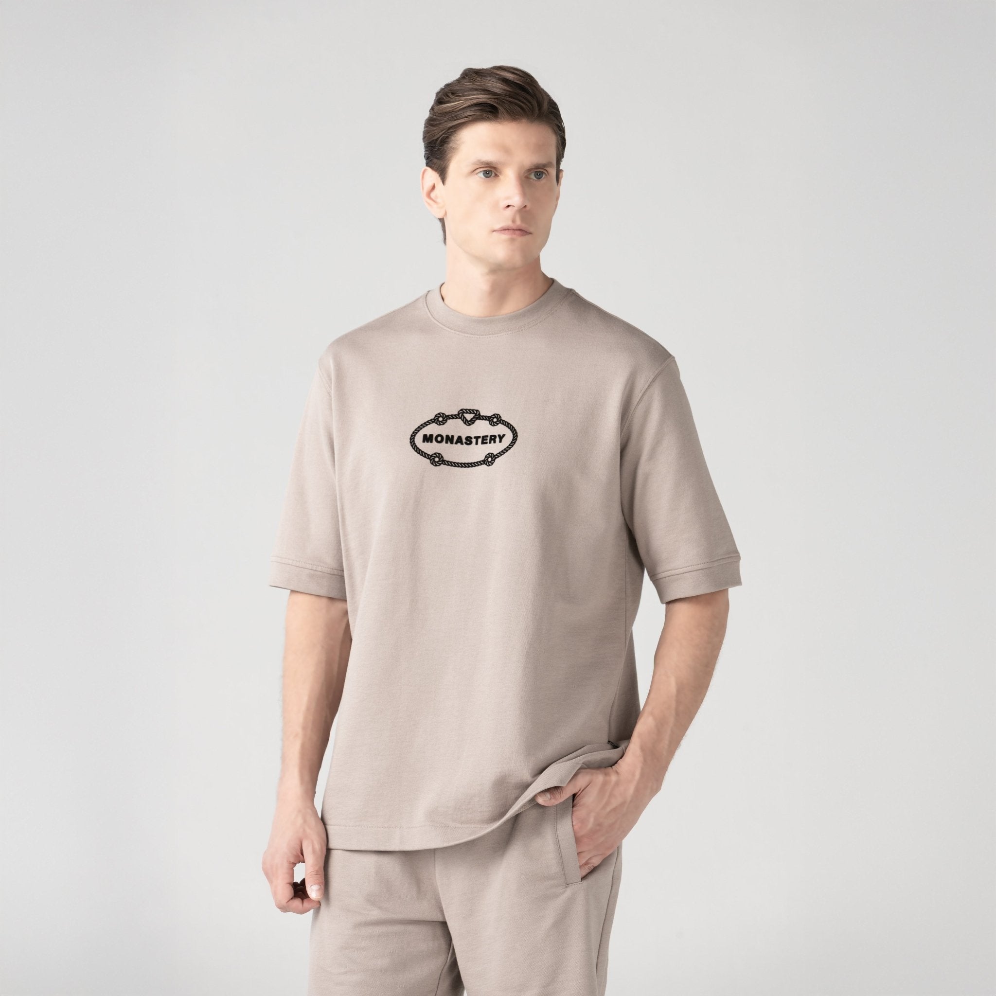 OBSIDIAN T - SHIRT OVERSIZED MEN CINDER - Monastery | Tienda Oficial Colombia