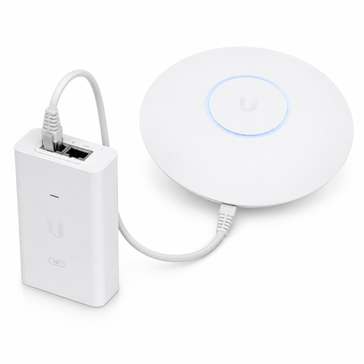Inyector PoE Ubiquiti Networks 48V 0.5A 24W