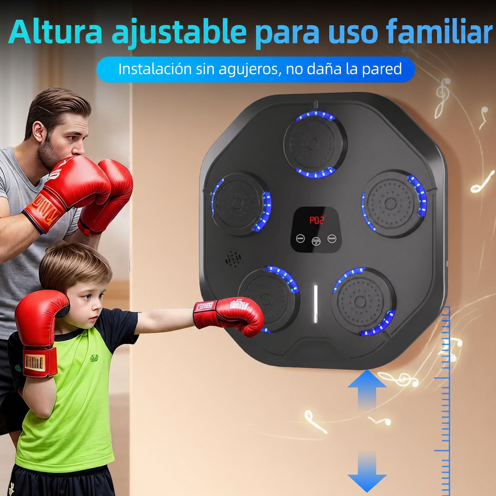 Máquina De Boxeo Musical Inteligente Bluetooth