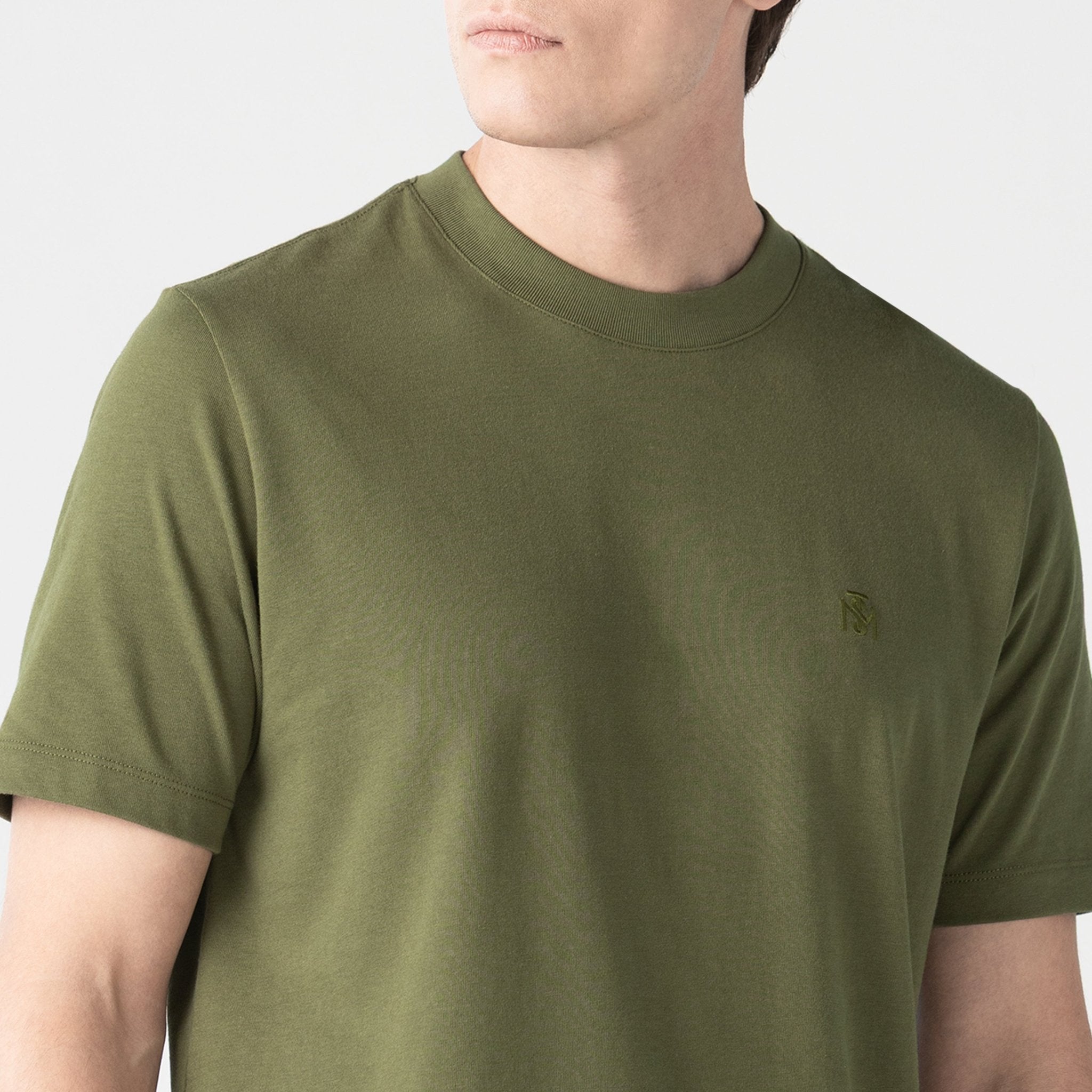 OSIRIS T - SHIRT BASIC MEN WINTER MOSS - Monastery | Tienda Oficial Colombia
