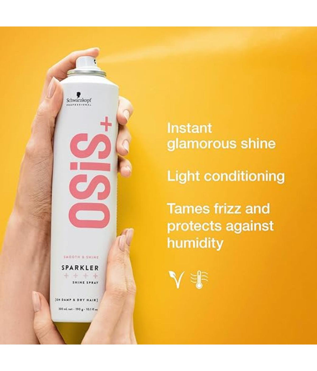 SCHWARZKOPF OSIS SMOOTH SHINE SPARKLER 300ML
