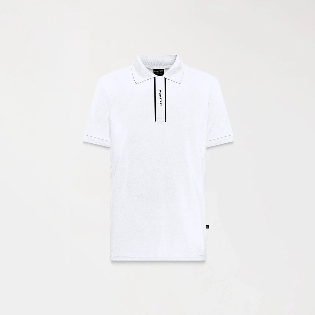OTHAR POLO MEN WHITE - Monastery | Tienda Oficial Colombia