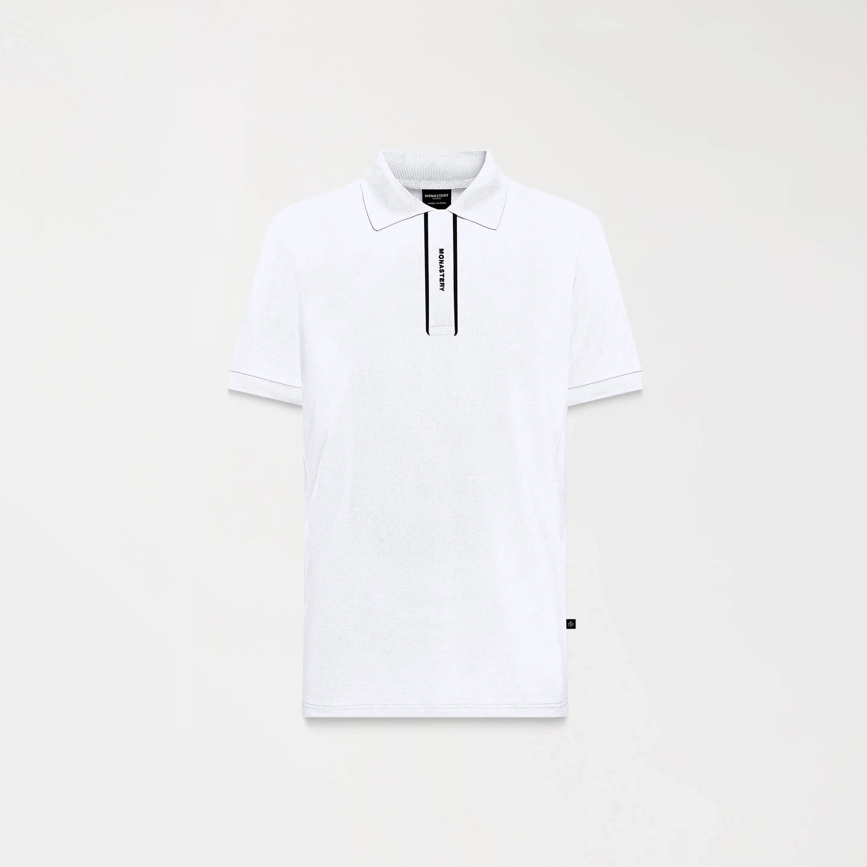 OTHAR POLO MEN WHITE - Monastery | Tienda Oficial Colombia