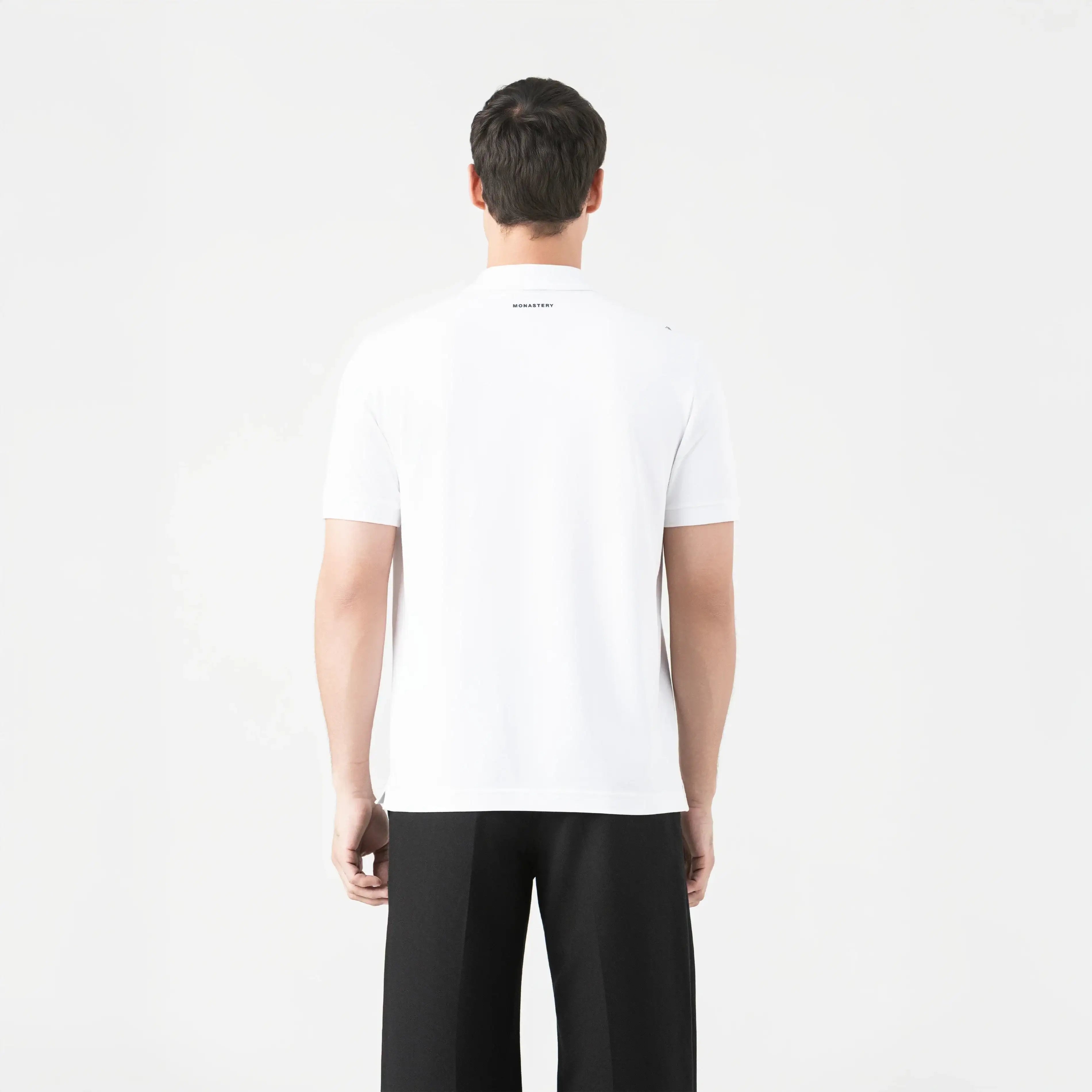 OTHAR POLO MEN WHITE - Monastery | Tienda Oficial Colombia