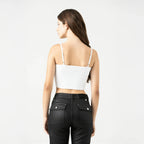 PADMA KNITTED TOP WOMEN WHITE - Monastery | Tienda Oficial Colombia