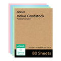 PAPEL CRICUT VALUE CARDSTOCK SAMPLER 85X11IN