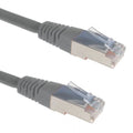 PATCH CORD NEWLINK 3FT CAT6A MOLDED 50UM GRAY